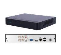 Videoregistratore XVR Uniarch 4 ch + 2 ch max 5 MPX HDTVI HDCVI AHD CVBS IP