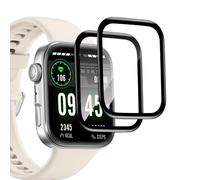VideoSecu 2 pellicole protettive per Huawei Watch Fit 4, 0,33 mm 9H+, in vetro temperato antigraffio, trasparente, senza bolle, anti-impronte, sensibile al tocco, copertura completa per esterni