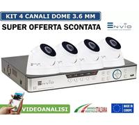 DVR 8 CANALI 5MPX RILEVAMENTO VOLTO + 8 CAM 5MPX SONY FULL COLOR