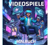Videospiele Malbuch: Kreativer Malspaß für kleine und große Gamer