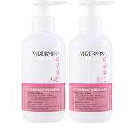 Vidermina 3-12 Detergente Intimo - 250 ml - Delicato Lenitivo e Protettivo - Per Igiene Intima Bambini 3-12 Anni - Con Pantenolo Vitamina B12 Estratti di Calendula e Melograno - pH 5.2
