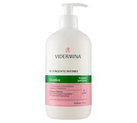 Vidermina CLX-Attiva Detergente Intimo - 500ml - pH 5.5 con Complesso Antimicrobico Vegetale e Postbiotici - Azione Igienizzante e Rinfrescante - Ipoallergenico - Senza Sapone