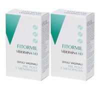 Vidermina Fitormil Menopausa Ovuli Vaginali Set da 2 2x10 pz Ovuli