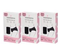 Vidermina Slip Mestruale Alto Colore Nero Taglia M 3x1 St