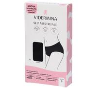 Vidermina Slip Mestruale Alto Colore Nero Taglia S 1 pz Altro