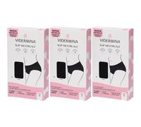 Vidermina Slip Mestruale Alto Colore Nero Taglia S 3x1 St