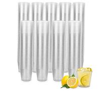 VIDETOL Confezione da 400 bicchierini in plastica, bicchierini trasparenti da 30ml/3cl in materiale PS, bicchieri riutilizzabili per feste, compleanni, celebrazioni