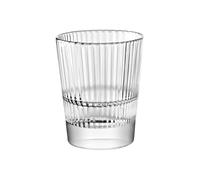 VIDIVI SET 6 BICCHIERI LIQUORE 8 CL IN VETRO DECORATO - DIVA TONDO