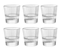 Vidivi Vetri delle Venezie Set 6 bicchieri 370 ml, in vetro trasparente (Diva Tondo, Acqua)