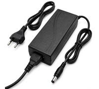VIDOELETTRONICA® Alimentatore 12V 5A 60W AC/DC Stabilizzato, Trasformatore Switching con Cavo Rete e Connettore DC 5.5x2.1mm, per Strisce LED, DVR, Telecamere, Router, NAS, Hub, Switch e Monitor