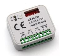 Vidoelettronica® Rx Multi Ricevente Universale 433-900 MHz per Porte e Taparelle Automatiche