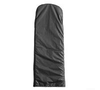 Vidonergy Copertura per scaletta pieghevole da giardino in tessuto Oxford 210D, protezione antipolvere per scale, nero, 50 x 124 x 6,5 cm, 50 x 154 x 6,5 cm, 50 x 195 x 6,5 cm, 50 x 174 x (50 x 124 x