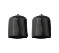 Vidonergy Copertura protettiva in silicone per valvola di limitazione della pressione della forcella anteriore per Fox 34/36/38 GRIP2 & Float, 2,4 x 2 cm, 7,8 g, nero o rosso (confezione da 2) (nero)