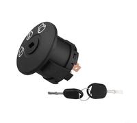 Vidonergy Interruttore di accensione a 3 posizioni con chiave per artigiani, per Troy, per cadetto e per Bad Boy Equitazione tosaerba OEM 925-04659, AM133596, GY00191, 5 terminali