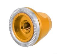 Vidonergy Mountain - Dado per mozzo per bicicletta, M5, a sgancio rapido, per fissaggio standard delle ruote, in lega di alluminio, antiscivolo, compatibile con la maggior parte dei mozzi a sgancio