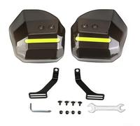 Vidonergy Paramani elettrici - Parabrezza antivento ABS per manubrio bici elettrica, resistente ai raggi UV e antipioggia, spessore 2,8 mm, coppia