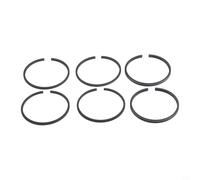 Vidonergy Pistone per compressore d'aria per set di anelli per olio per accessori aria ad anello, 6 pezzi di ricambio in metallo compatibili con i modelli 42/47/48/50/51/65(51)