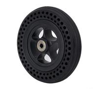 Vidonergy Pneumatico solido 6x1 1/4 con mozzo ruota per sedia a rotelle, set di ruote per pneumatici solidi cellulari da 6 pollici compatibile con Ottobock M2, gomma resistente alle forature, non