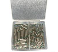 Vidonergy Rame ispessito per connettori terminali ad anello e kit di tubi termorestringenti (160 pezzi) con tubo a doppia parete per AWG 2-12, adatto per scatole di distribuzione, solare