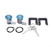 Vidonergy Set di 2 cilindri di ricambio per serratura della portiera, per camion Ford F100 1965-1979, antifurto, kit di serratura vintage per camion, montaggio serratura argento