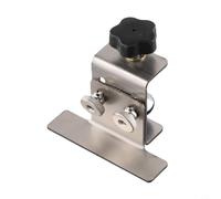 Vidonergy Strumento di posizionamento regolabile per anta dell'armadio per un allineamento preciso e accurato al millimetro, dispositivo di bloccaggio in acciaio inox, 100 x 90 x 25 mm, (SKU)