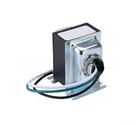 Vidonergy Trasformatore per campanello da 24 V 40 VA per videocitofono, alimentatore schermato compatibile con campanelli e termostati a bassa tensione, in metallo