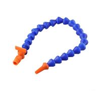 Vidonergy Tubo refrigerante in plastica per tornio, per macchine CNC e macchine idrauliche - Filettatura esterna da 1/2 pollice, lunghezza regolabile 400 mm, ugello rotondo o piatto, (ugello rotondo)