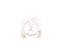 vidonio Regalo per 21°, 30°, 40°, 50°, 60°, 70° compleanno, da donna, elegante braccialetto in argento Sterling con zirconia cubica, regalo di compleanno premuroso con biglietti per mamma, figlia