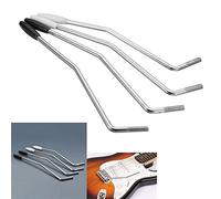 VIDOO 5mm 6mm Tremolo Arm Whammy Bar per Fender Squier Strat Basso Chitarra-Bianco - 6.0 mm