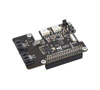 VIDOO Adattatore PCIe verso SATA Waveshare Doppio Canale SATA Gen3 Compatibile per 5 Plug and Play Espansione Memoria Alta Velocità con Indicatori LED EPROM