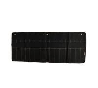 VIDOO Custodia per Scalpelli in Tela Rotolo Porta Attrezzi Organizer a Tasche per Martelli Coltelli Sgorbie Falegname-15 Fori