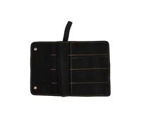 VIDOO Custodia per Scalpelli in Tela Rotolo Porta Attrezzi Organizer a Tasche per Martelli Coltelli Sgorbie Falegname-4 Fori