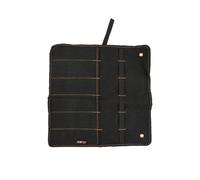 VIDOO Custodia per Scalpelli in Tela Rotolo Porta Attrezzi Organizer a Tasche per Martelli Coltelli Sgorbie Falegname-6 Fori