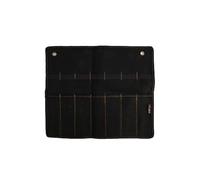 VIDOO Custodia per Scalpelli in Tela Rotolo Porta Attrezzi Organizer a Tasche per Martelli Coltelli Sgorbie Falegname-7 Fori