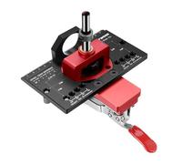 VIDOO Dima per Cerniere a Scomparsa con Porta Polvere Guida di Foratura Armadi 35mm Strumento a Clip Rapida