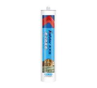 VIDOO Kafuter K-905 Colla Silicone Antimuffa Grado Zero Sigillante Giunzioni Impermeabile per Banconi Cucina Mobiletti Bagno 300ml - Bianco