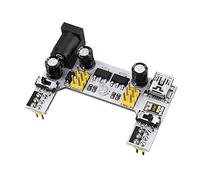 VIDOO Modulo Alimentazione Breadboard MB102 2 Canali 3.3V 5V Bianco MB-102 Solderless Dedicato-20pcs