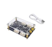VIDOO Modulo Espansione Porta Seriale USB verso TTL Modulo UART Quattro Canali Type-C 5V Espansione Multi Seriale-Con Acrilico Scheda + USB Fili