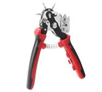 VIDOO Perforatrice per Fori Multi-Misura 2/2,5/3/3,5/4/4,5mm Acciaio Inossidabile Professionale per Cuoio Fai da Te Cartone Plastica Materiale Durevole Elegante