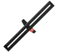 VIDOO Righello per Disegno Cerchi Multifunzionale Linee Parallele Carpenteria Raggio Preciso Leggero Uso Comodo Progetti Fai-da-te-Imperiale