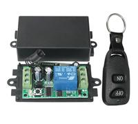 VIDOO Trasmettitore con Ricevitore Telecomando Wireless RF 433MHz 1CH Relè DC 12V 10A