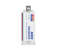 VIDOO XK-320 Adesivo Fluido Fissaggio Multimateriale Colla Epossidica Presa Rapida Giunzioni Strutturali Alta Resistenza Taglio Ferro Alluminio Legno 50ml - Nero