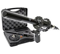 VidPro XM-55 - Kit microfono a condensatore unidirezionale professionale per video e trasmissione, 13 pezzi, set completo, include 2 supporti adattatori cavi e altro ancora perfetto per la