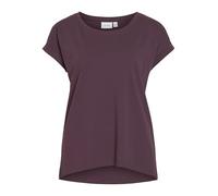 Vila Vidreamers New Pure T Shirt-Noos, Perfetto Plum, S Donna