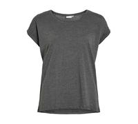 Vila Vidreamers New Pure T-Shirt/su-Noos, Melange Grigio Medio, M Donna