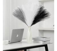 VIDSTW 30 Pezzi Pampas Decorative, 55 cm Erba di Pampa Fiori Secchi Decorativi Piume Decorative Fiori Secchi Casa per Decorare Camera da Letto Soggiorno Matrimonio (Tre Colori B)