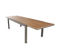 VIDUUS - tavolo da giardino allungabile in alluminio e polywood