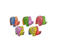 VIE Elephant Intaglio Set, Multicoloured, Taglia Unica