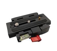 Viecam P200 Quick Release morsetto adattatore + piastra a sgancio rapido; compatibile con Manfrotto 501 500 Ah 701HDV 503HDV
