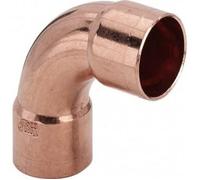 Viega 100063 arco 90 gradi modello 95002 a I/I, rame, 22 mm - 10 pezzi